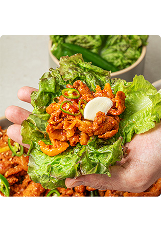 핵이득 마켓 매콤달콤 김치두루치기 260g x 2팩