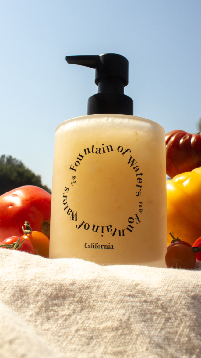 [시딩용]파운틴오브워터스 토마토 가든 바디워시 300ml