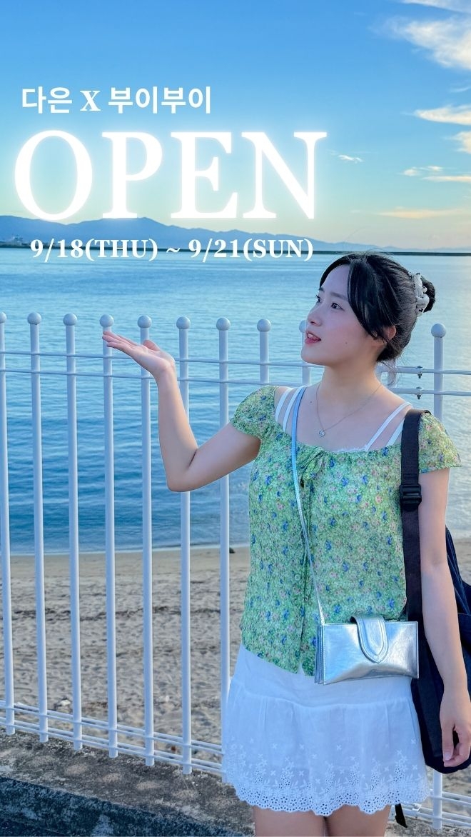 [다은X부이부이 1차 마켓]부이부이 월렛(아이보리/실버/블랙/브라운/레드/핑크/크로커)