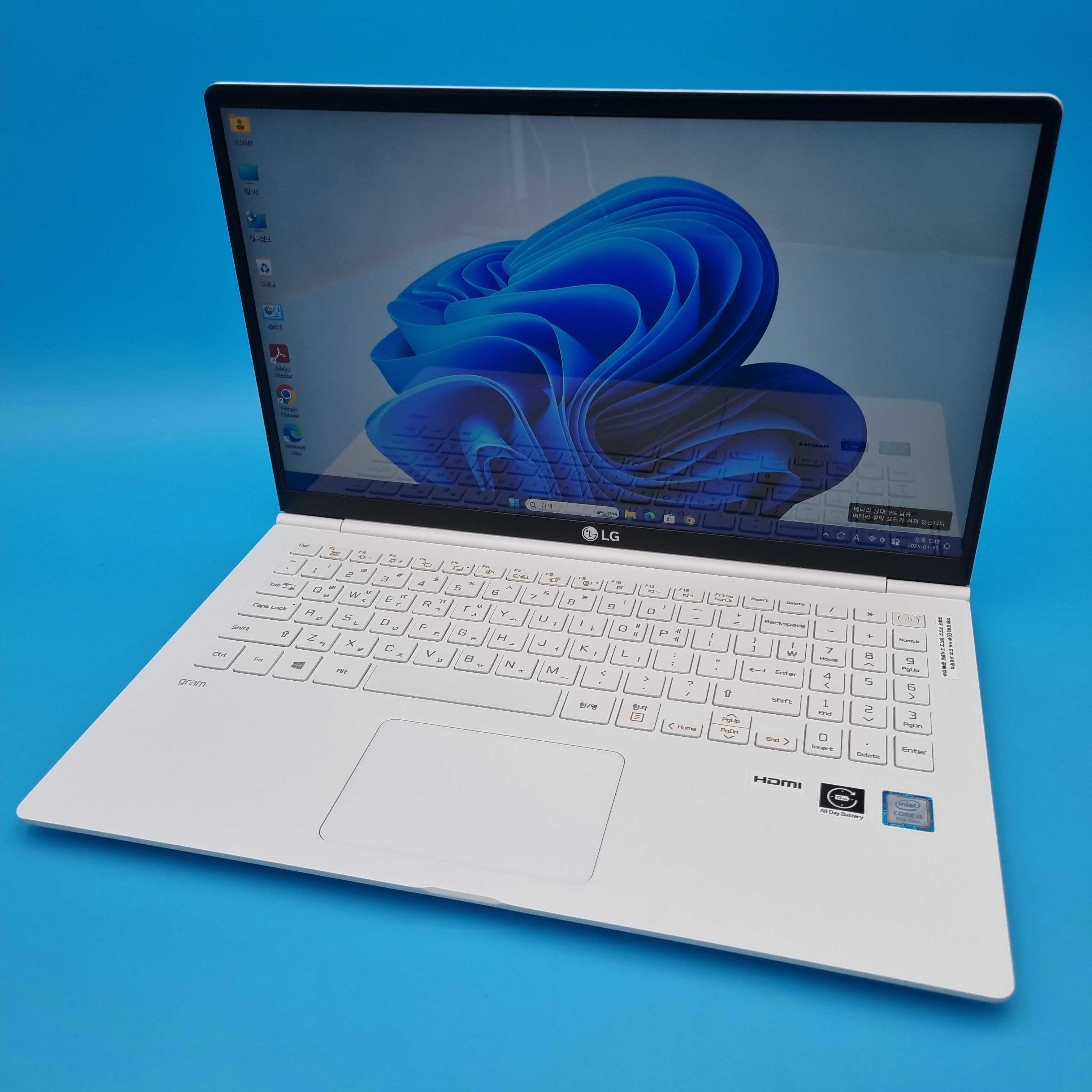 [*그램풀박스패키지]LG ALLNEW GRAM 15인치 i7/i5 8TH RAM 16GB SSD 512GB 대용량 배터리 초경량 CTYPE 그램 WIN11 PRO
