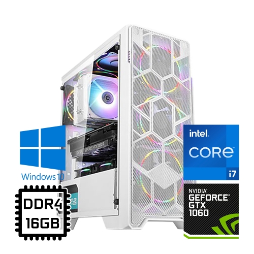 [게이밍]인텔 코어 i7 GTX 1060 RAM 16GB 윈도우10 게이밍 최강 본체 #DJ-4
