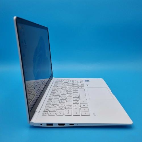[*그램풀박스패키지]LG 14인치 스노우화이트 아이리스 i7/i5 10TH RAM 16GB 최신형 SSD 512GB 995g 대용량 배터리 화이트 C-TYPE 그램 WIN11 PRO