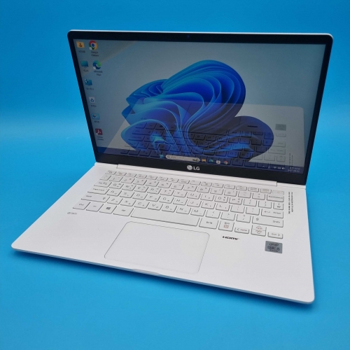 [*그램풀박스패키지]LG 14인치 스노우화이트 아이리스 i7/i5 10TH RAM 16GB 최신형 SSD 512GB 995g 대용량 배터리 화이트 C-TYPE 그램 WIN11 PRO
