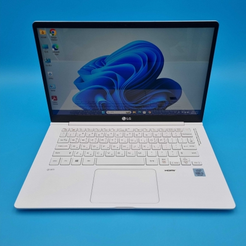 [*그램풀박스패키지]LG 14인치 스노우화이트 아이리스 i7/i5 10TH RAM 16GB 최신형 SSD 512GB 995g 대용량 배터리 화이트 C-TYPE 그램 WIN11 PRO
