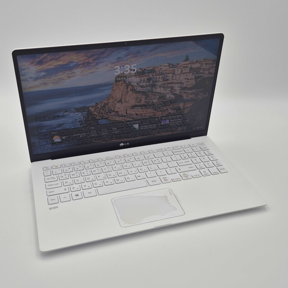 [무료오피스패키지, 그램풀박스패키지]리퍼비시 LG 15인치 그램 i7 11TH RAM 16GB 가벼운 화이트 리퍼 노트북