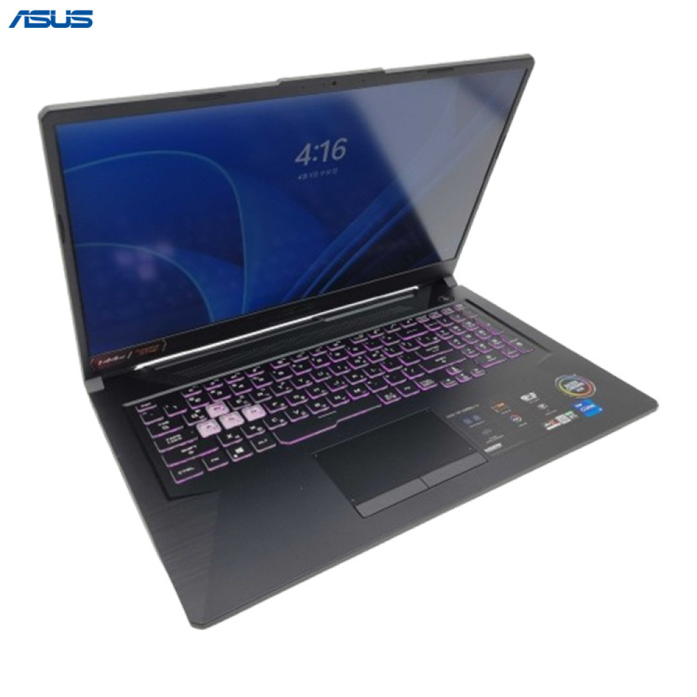 리퍼비시 ASUS i7 11TH RAM 16GB RTX 3050 17인치 게이밍 리퍼 노트북