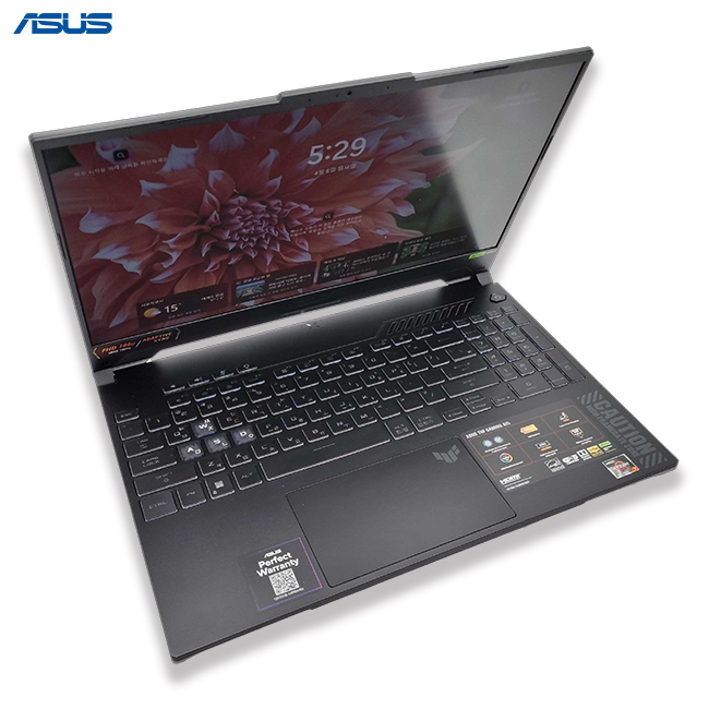 리퍼비시 ASUS Ryzen7 RAM 16GB RTX 4050 1TB 15.6인치 하이엔드 게이밍 리퍼 노트북