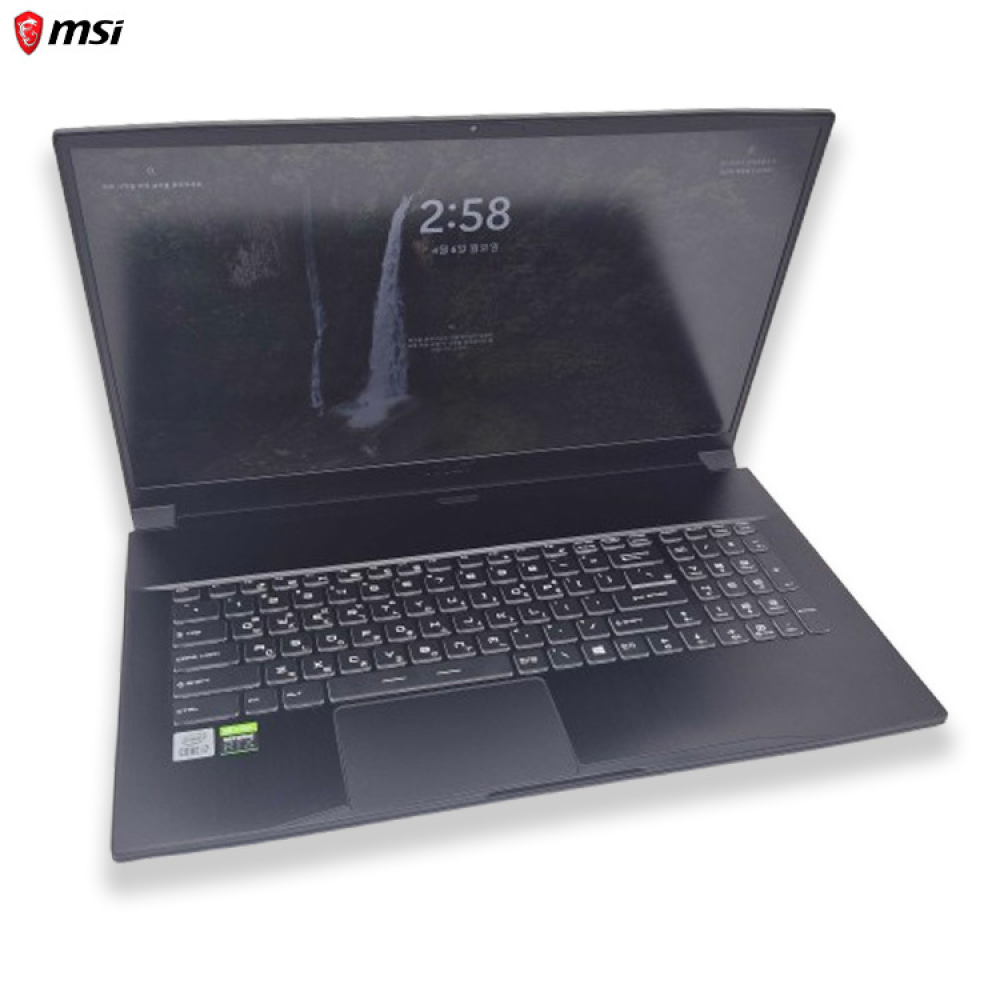 리퍼비시 MSI i7 10TH RAM 16GB RTX 3060 1.5TB 17인치 리퍼 노트북