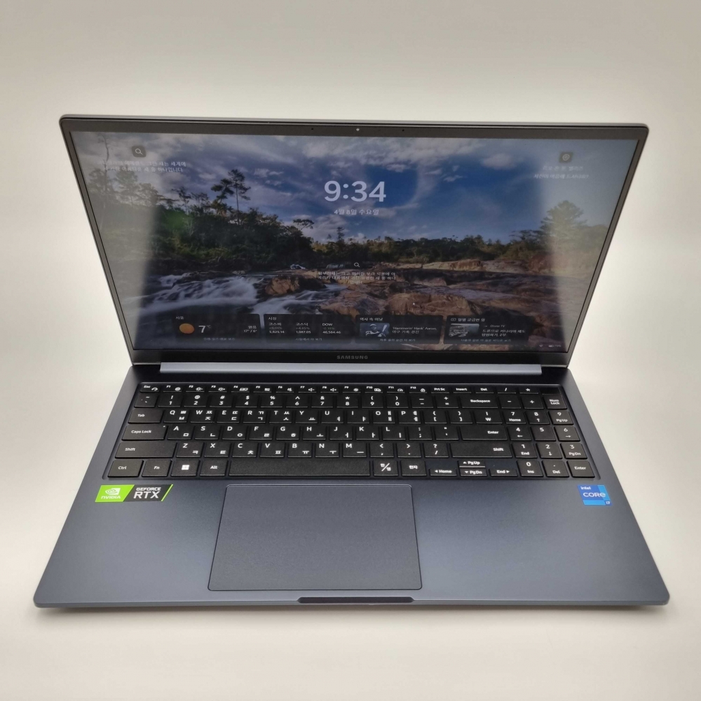 [갤럭시북풀박스패키지]리퍼비시 삼성 갤럭시북 i7 RAM 16GB RTX 3050 Ti 1TB 15.6인치 고사양 리퍼 노트북
