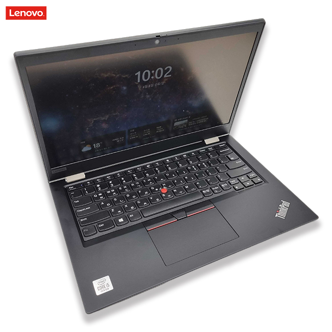 리퍼비시 레노버 씽크패드 블랙 i5 UHD 그래픽 512GB 13.3인치 휴대성 리퍼 노트북