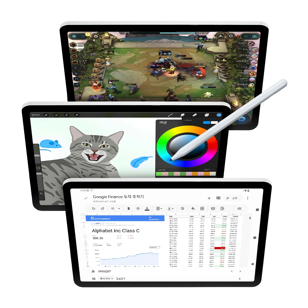 [미개봉 새상품]베이직스 베이직 탭 맥스 64GB WiFi전용 12인치 화이트