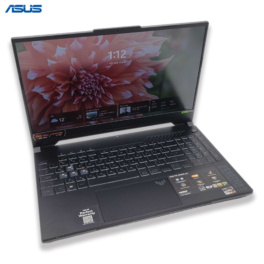 리퍼비시 ASUS TUF Ryzen7 RAM 16GB RTX 4050 15.6인치 리퍼 노트북
