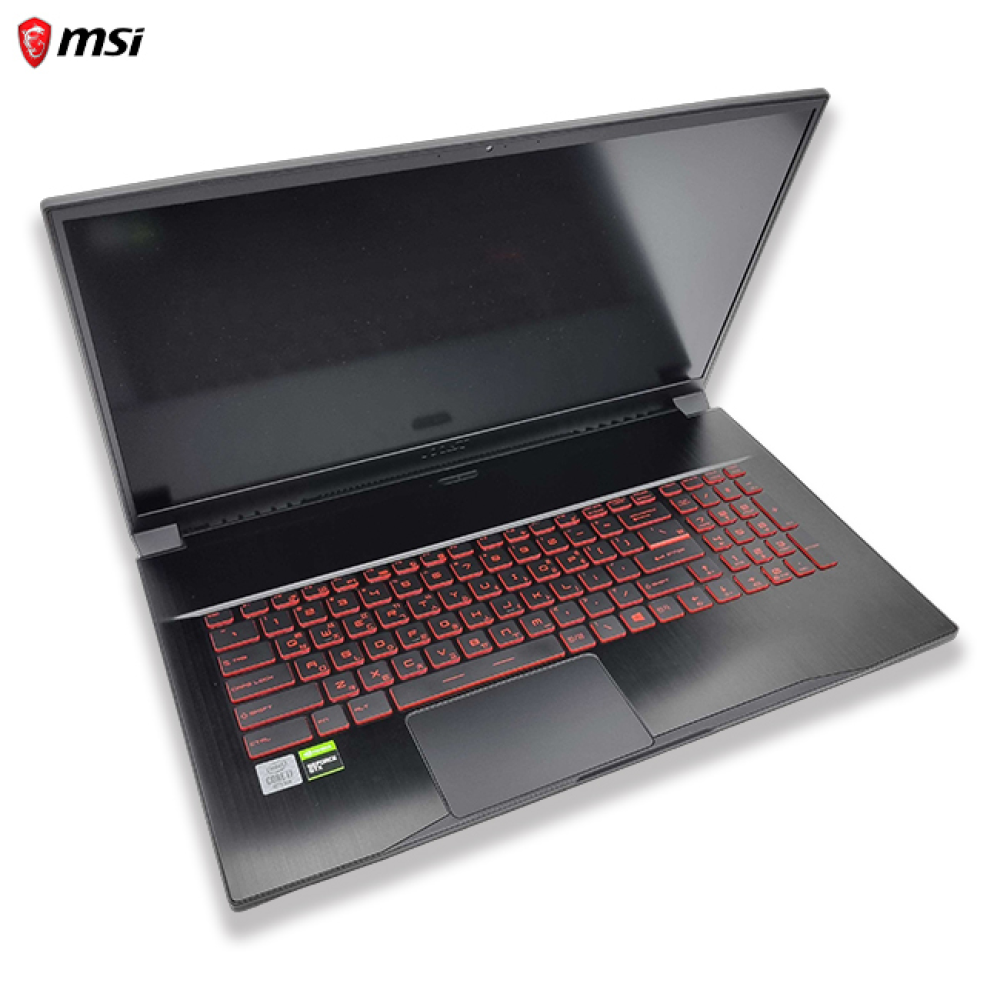 리퍼비시 MSI i7 10TH RAM 16GB GTX 1650Ti 1TB 17인치 리퍼 노트북