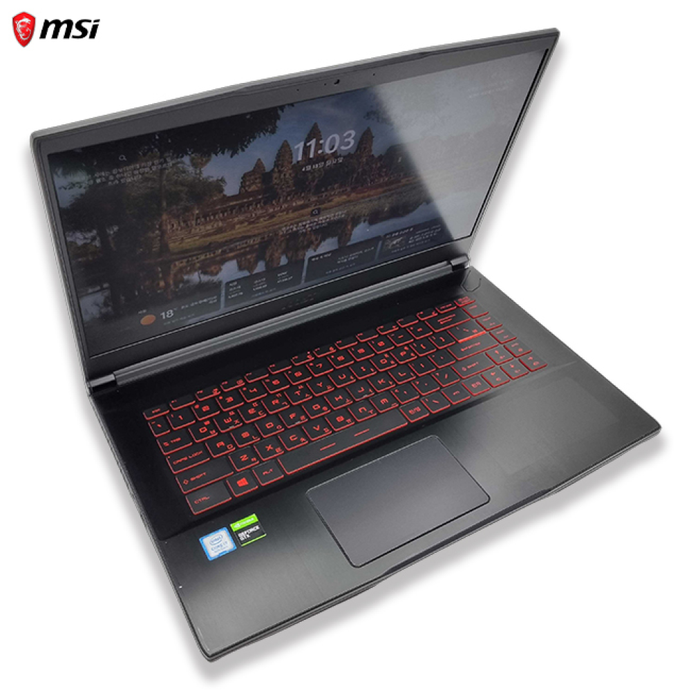 리퍼비시 MSI i7 9TH RAM 32GB GTX 1650 15.6인치 리퍼 노트북