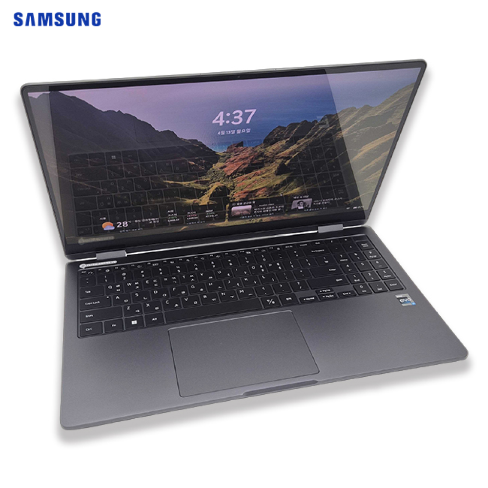 [갤럭시북풀박스패키지]리퍼비시 삼성 갤럭시북 360 i5 13TH RAM 16GB 15.6인치 리퍼 노트북