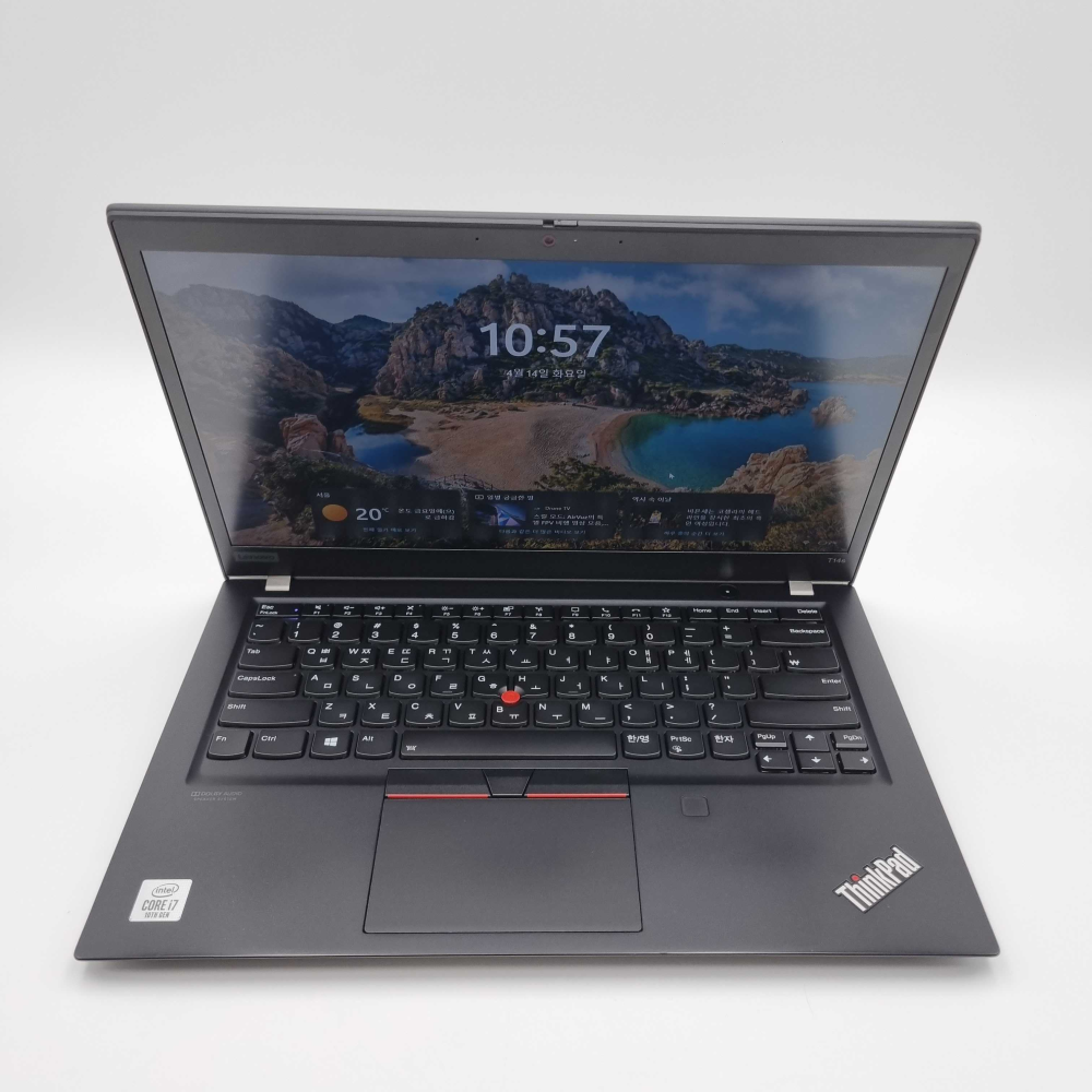 리퍼비시 레노버 i7 10TH RAM 16GB SSD 512GB 14인치 리퍼 노트북