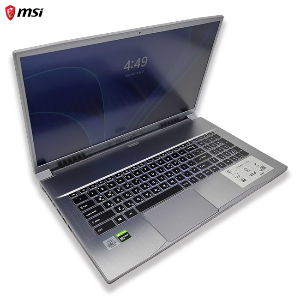 리퍼비시 MSI i7 10TH RAM 32GB GTX 1660Ti 1TB 17인치 리퍼 노트북