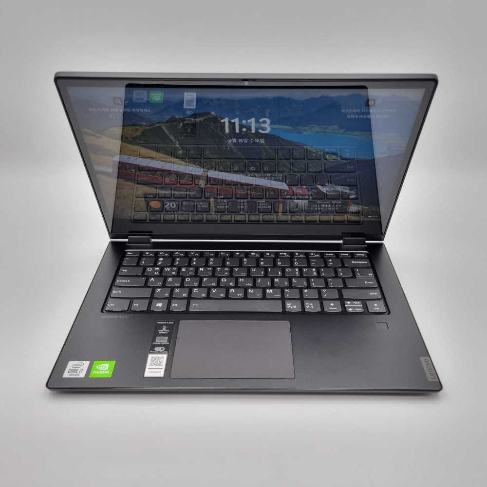 리퍼비시 레노버 i7 10TH RAM 12TB GeForce 14인치 리퍼 노트북