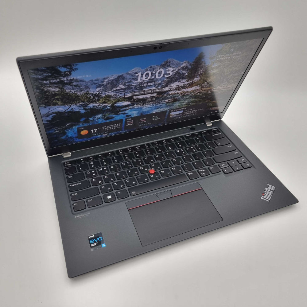 리퍼비시 레노버 i5 11TH RAM 16GB Iris Xe 14인치 리퍼 노트북