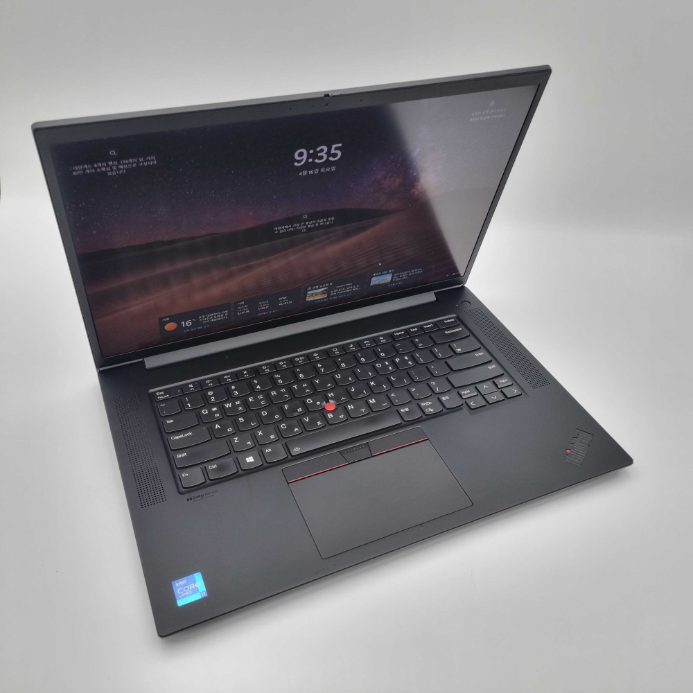 [무료오피스패키지]리퍼비시 레노버 i7 11TH RAM 32GB T1200 512GB 16인치 리퍼 노트북
