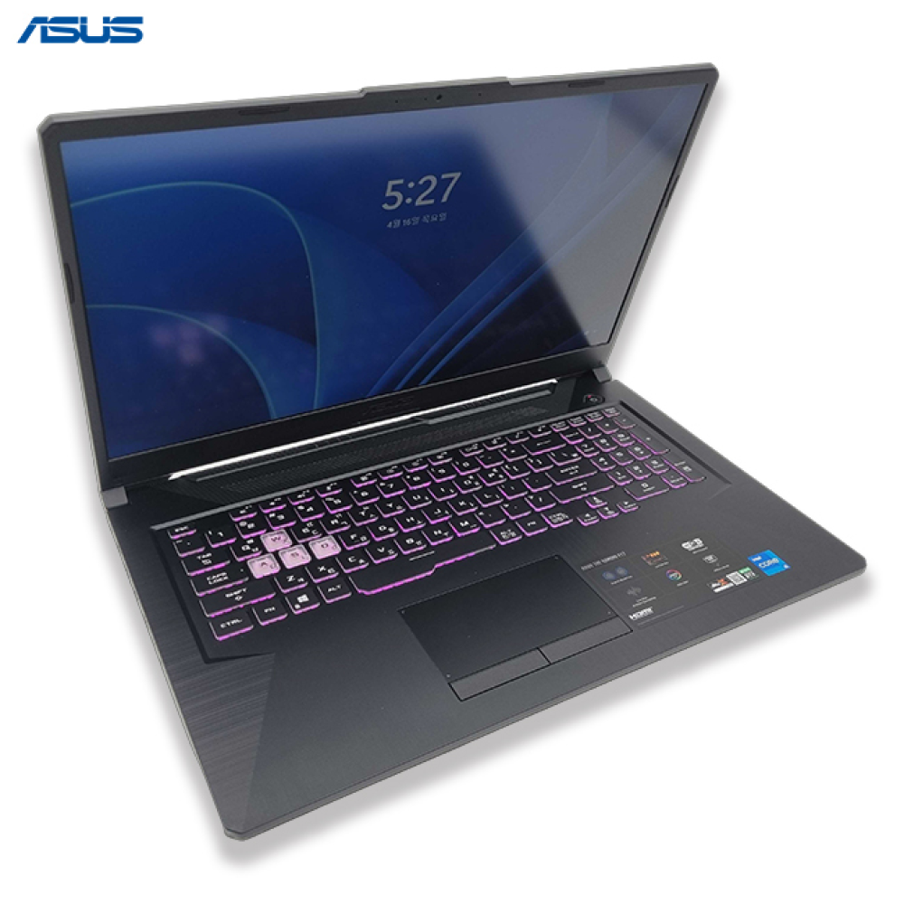 리퍼비시 ASUS i5 11TH RAM 32GB RTX 3050 17인치 게이밍 리퍼 노트북