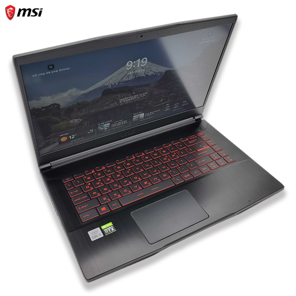 리퍼비시 MSI i5 10TH RAM 16GB RTX 3060 15.6인치 게이밍 리퍼 노트북