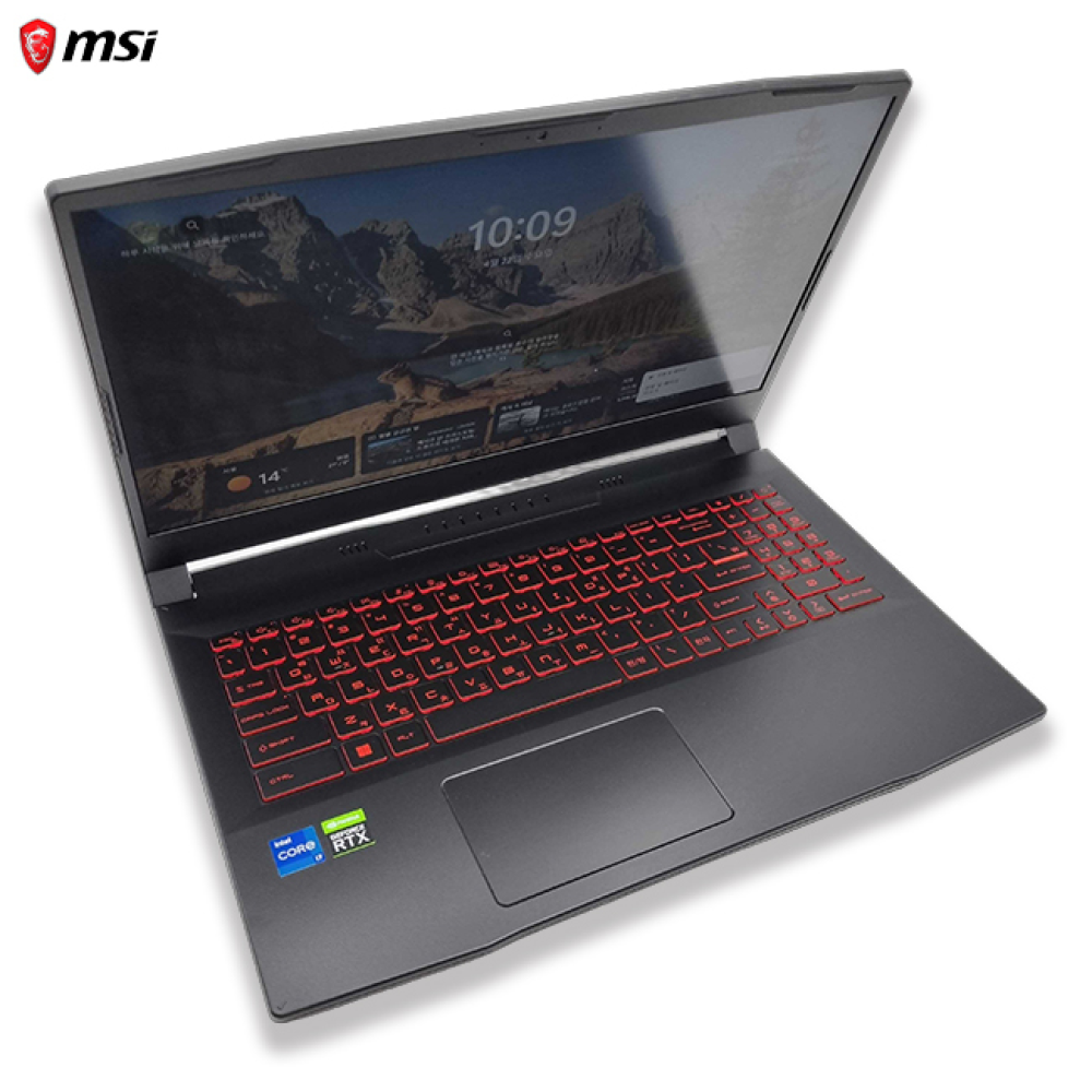리퍼비시 MSI i7 11TH RAM 16GB RTX 3060 1TB 15.6인치 게이밍 리퍼 노트북