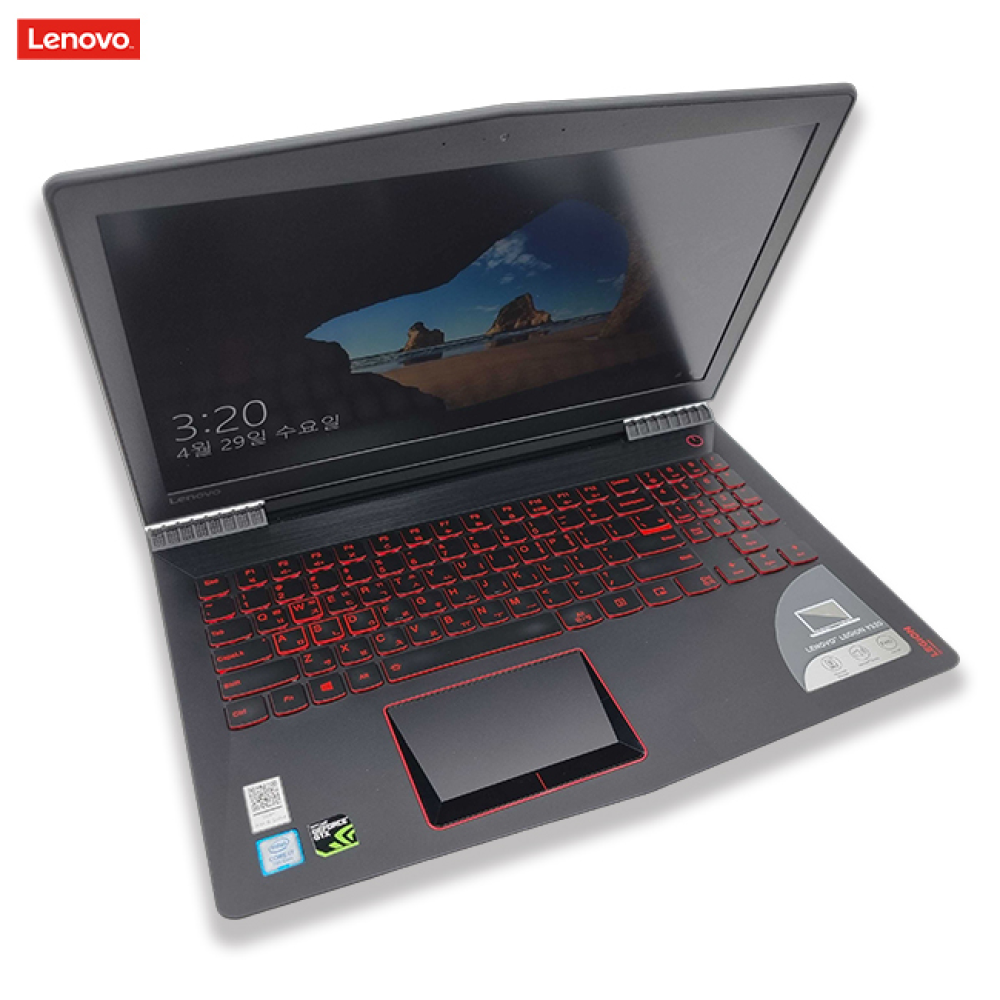 리퍼비시 레노버 i7 HQ RAM 16GB GTX 1050Ti 1.2TB 15.6인치 리퍼 노트북