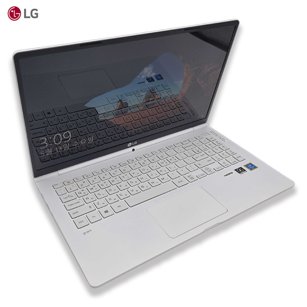 [무료오피스패키지]리퍼비시 LG 15인치 그램 RAM 8GB SSD 256GB 가벼운 화이트 리퍼 노트북