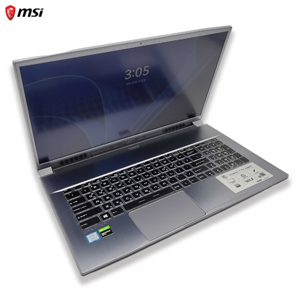리퍼비시 MSI i7 9TH RAM 16GB GTX 1660Ti SSD 1TB 17인치 리퍼 노트북