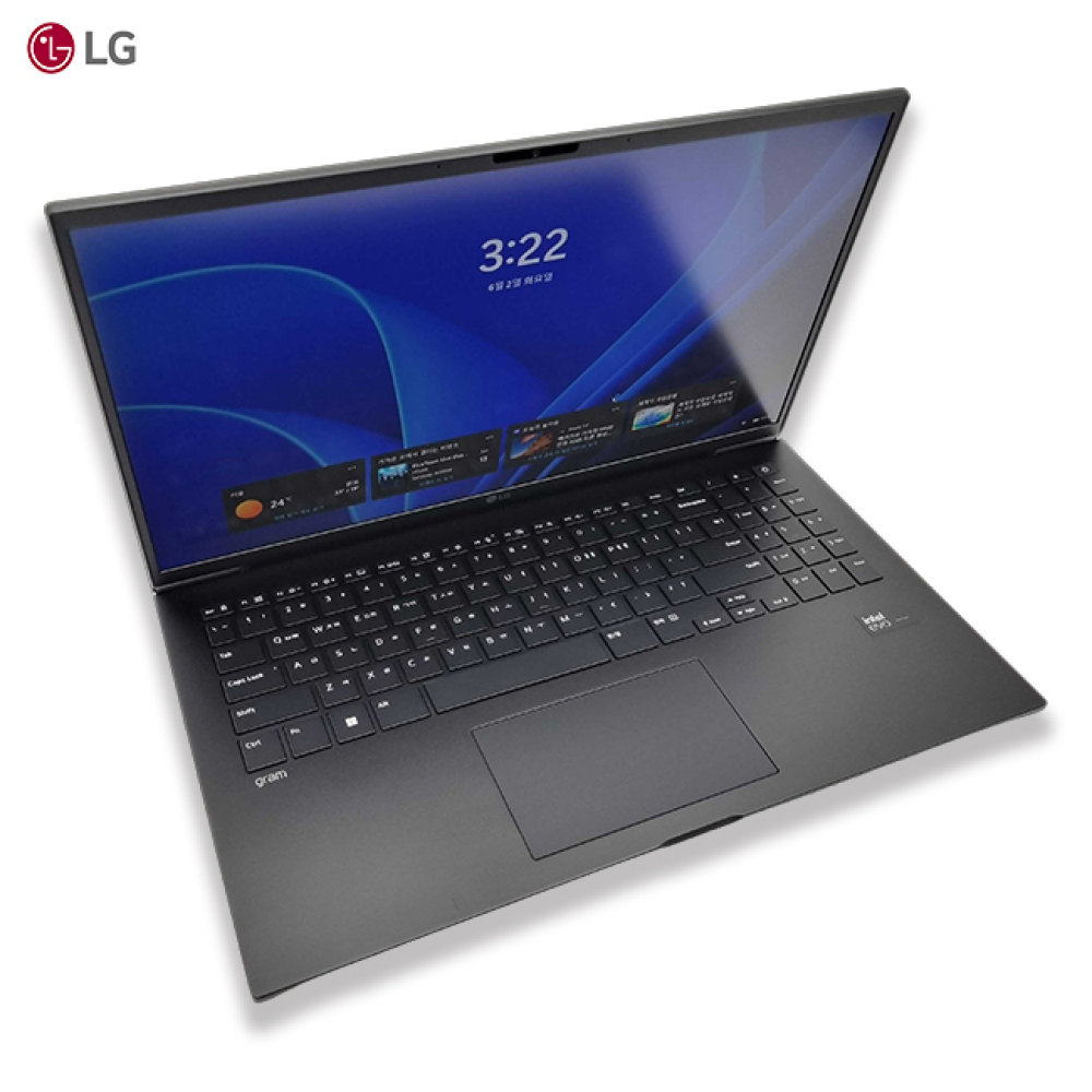 [그램풀박스패키지]리퍼비시 LG 15인치 그램 블랙 Ultra5 RAM 16GB Arc 그래픽 가벼운 리퍼 노트북