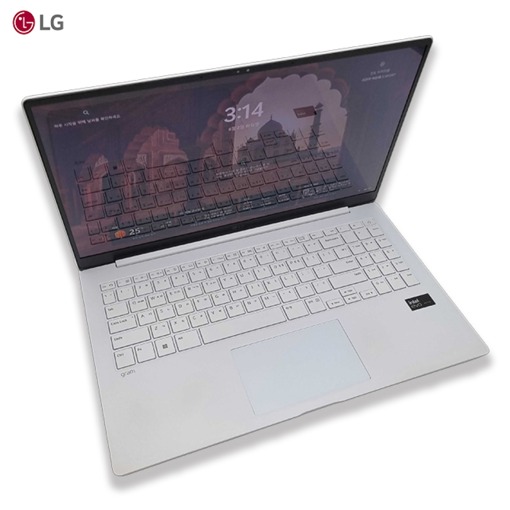 [그램풀박스패키지]리퍼비시 LG 15인치 화이트 그램 Ultra5 RAM 16GB Arc 그래픽 가벼운 리퍼 노트북