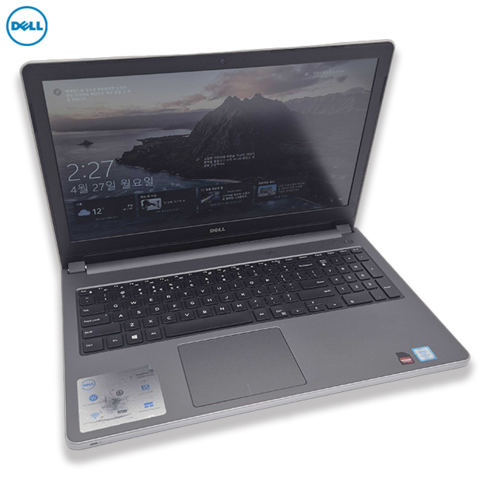 리퍼비시 DELL i7 CPU RAM 16GB RADEON 외장그래픽 15.6인치 리퍼 노트북