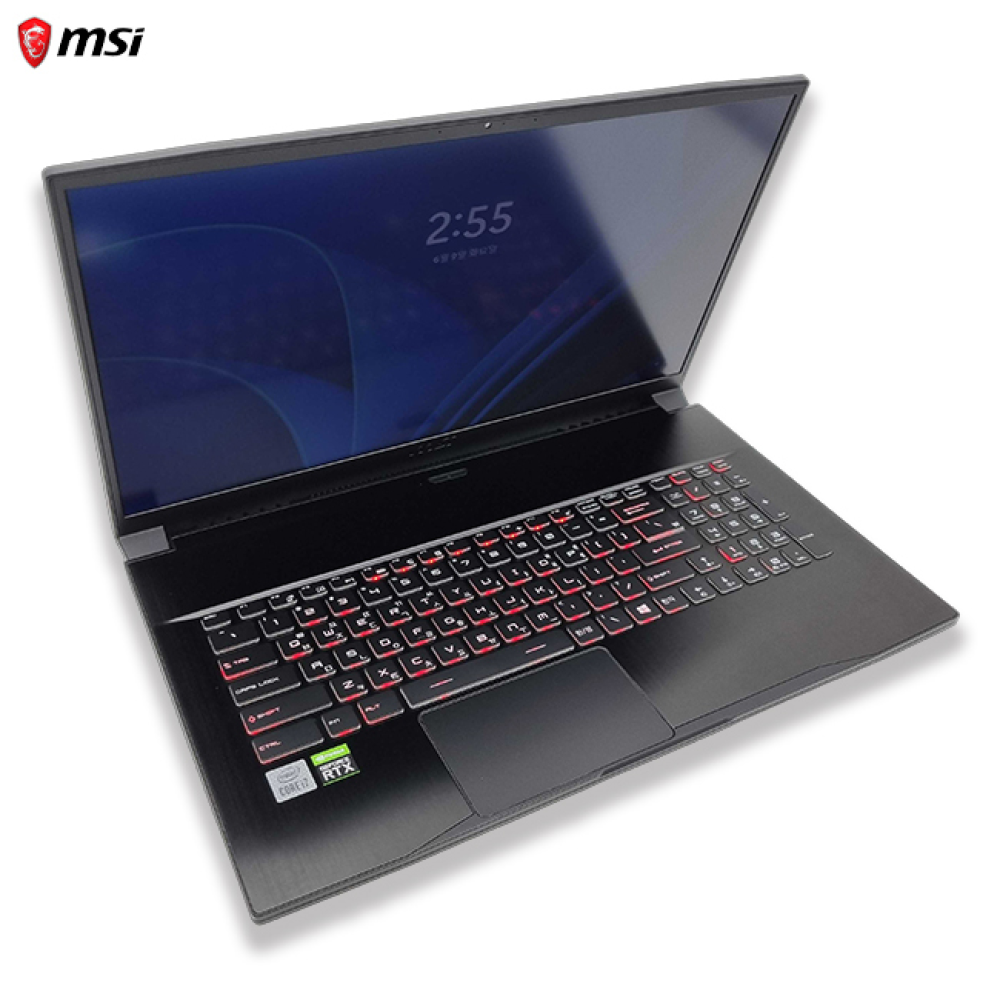 리퍼비시 MSI i7 10TH RAM 16GB RTX 2060 1.5TB 17인치 리퍼 노트북