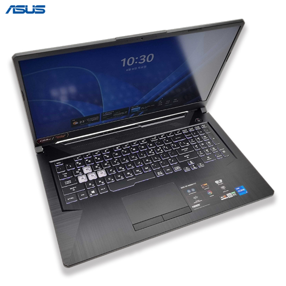 리퍼비시 ASUS i7 11TH RAM 16GB RTX 3060 17인치 게이밍 리퍼 노트북