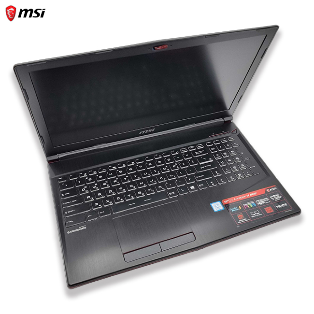 리퍼비시 MSI i7 8TH RAM 16GB GTX 1060 1.2TB 15.6인치 리퍼 노트북