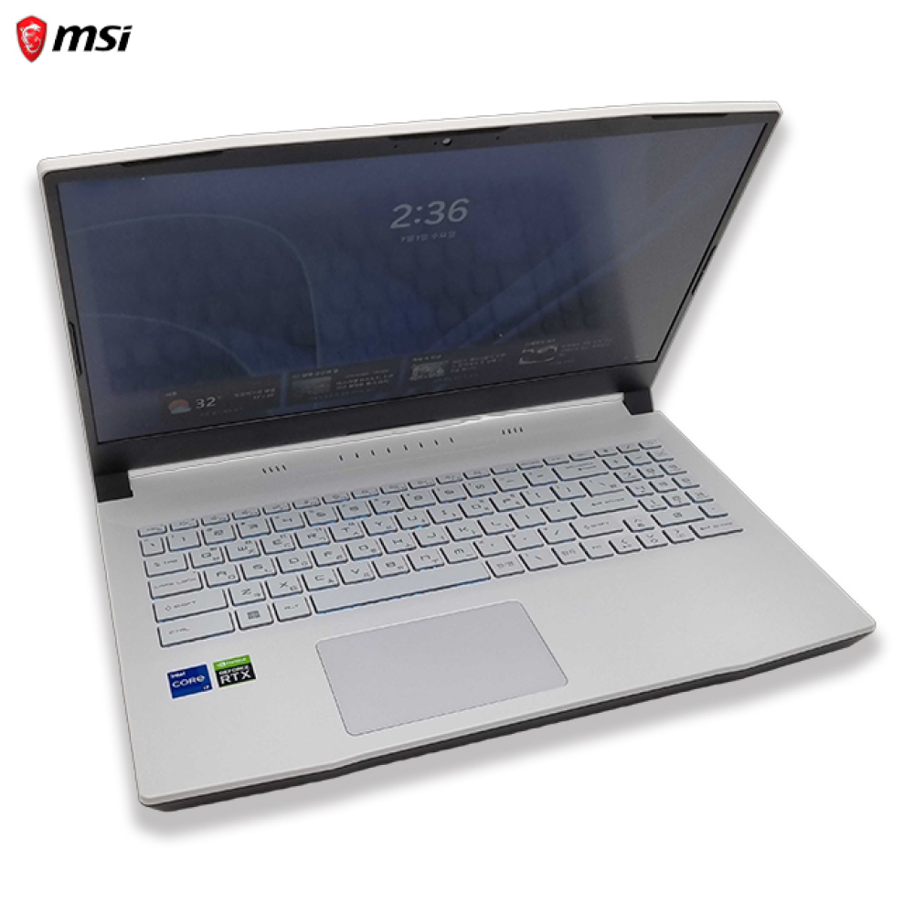 리퍼비시 MSI i7 11TH RAM 16GB RTX 3060 15.6인치 게이밍 리퍼 노트북