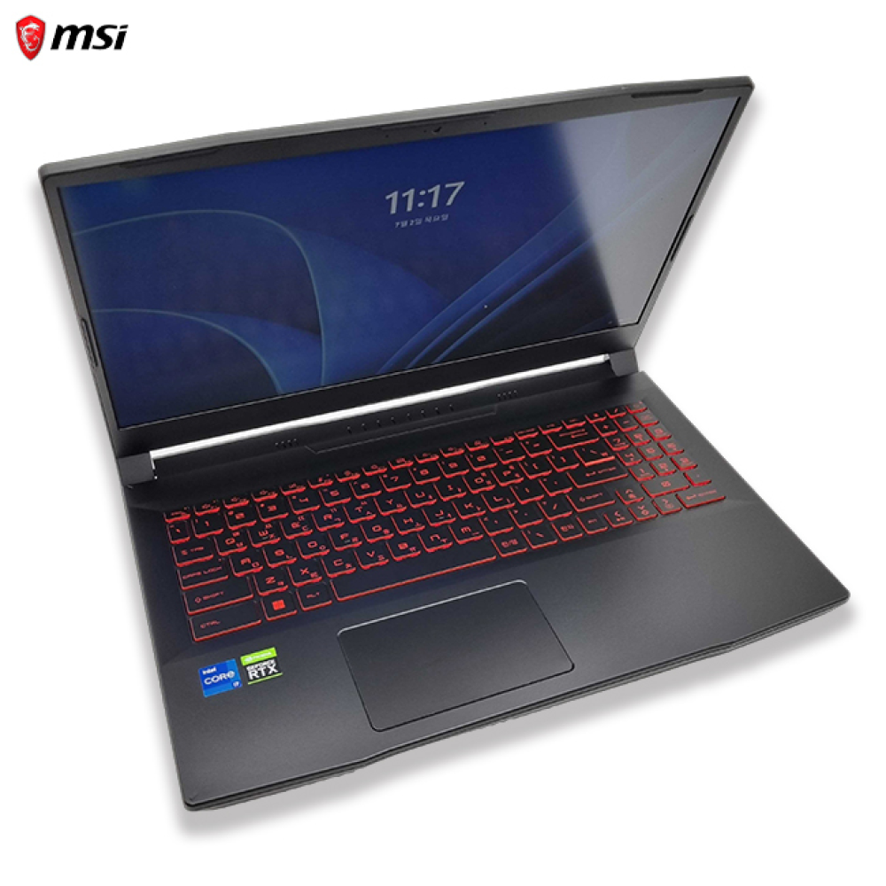 리퍼비시 MSI i7 11TH CPU RAM 16GB RTX 3060 15.6인치 리퍼 노트북