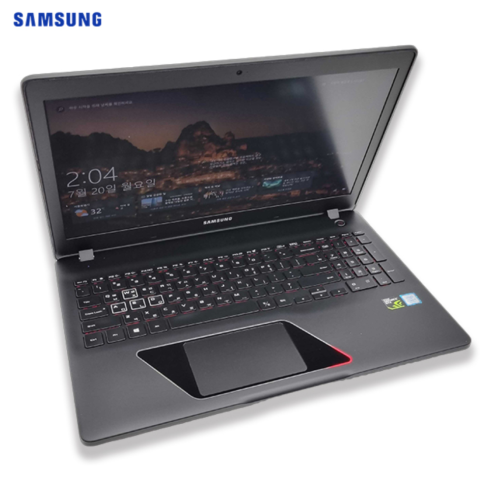 리퍼비시 삼성 i7 HQ RAM 16GB GTX 1050 15.6인치 게이밍 리퍼 노트북