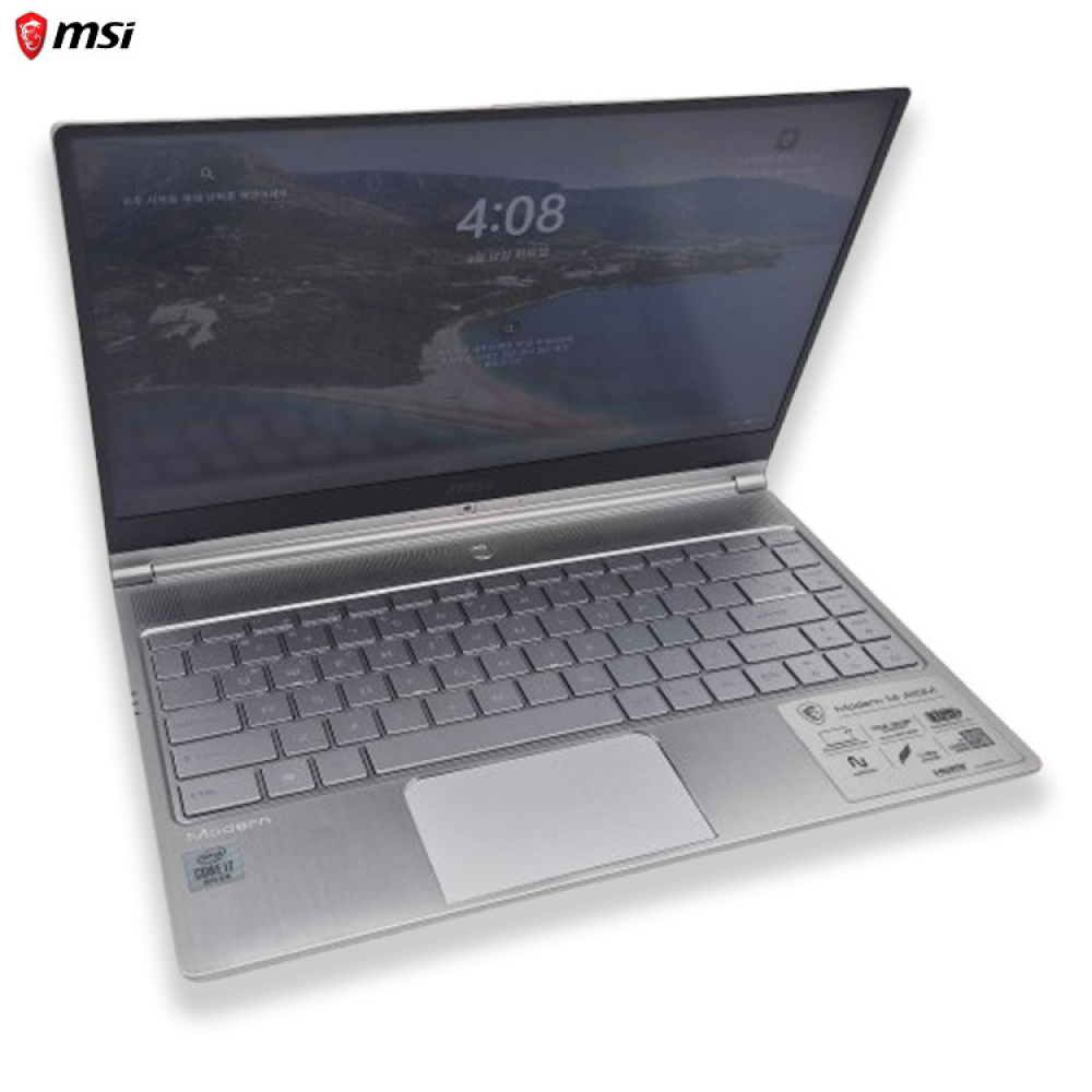 리퍼비시 MSI i7 10TH RAM 16GB SSD 512GB 14인치 고성능 리퍼 노트북