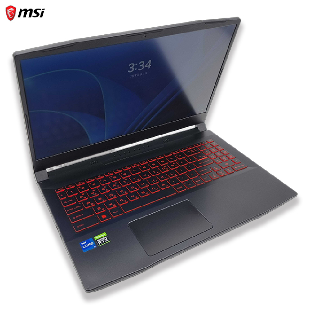 리퍼비시 MSI i7 11TH CPU RAM 16GB RTX 3060 15.6인치 게이밍 리퍼 노트북