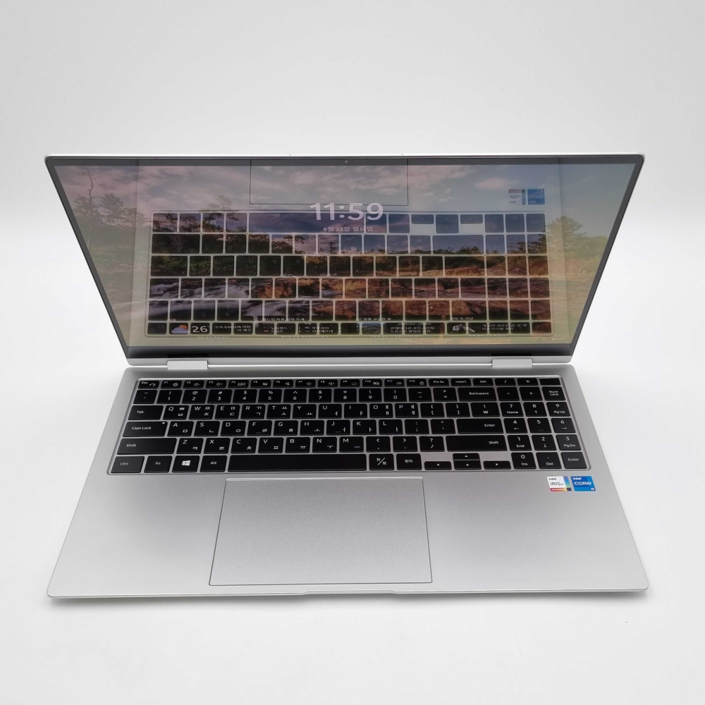 [갤럭시북풀박스패키지]리퍼비시 삼성 갤럭시북 360 i5 11TH RAM 16GB 15.6인치 터치스크린 리퍼 노트북