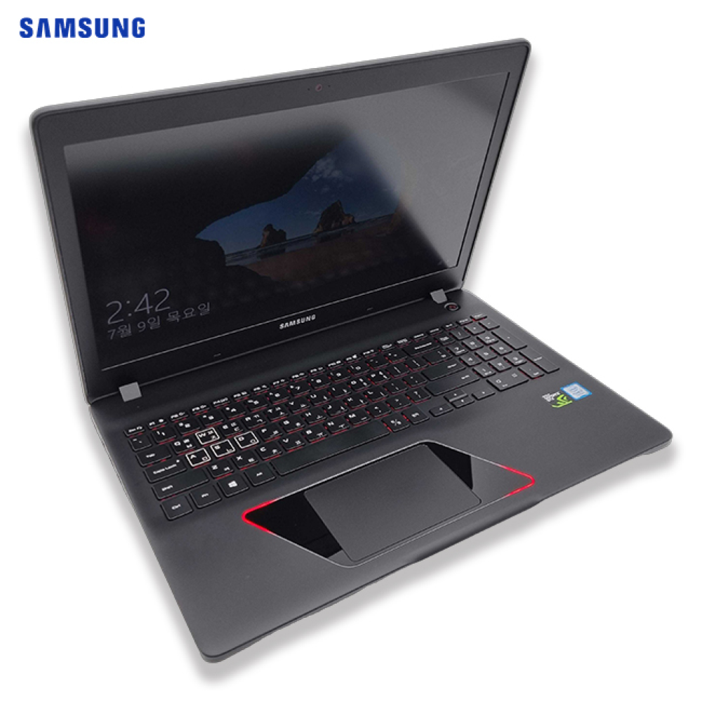 리퍼비시 삼성 i7 HQ CPU RAM 16GB GTX 1050 15.6인치 게이밍 리퍼 노트북