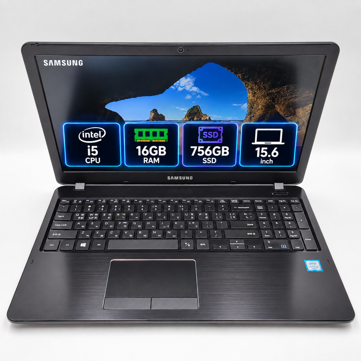 [8월11일하루파격특가]리퍼비시 삼성 블랙 i5 CPU RAM 16GB 756GB 15.6인치 리퍼 노트북