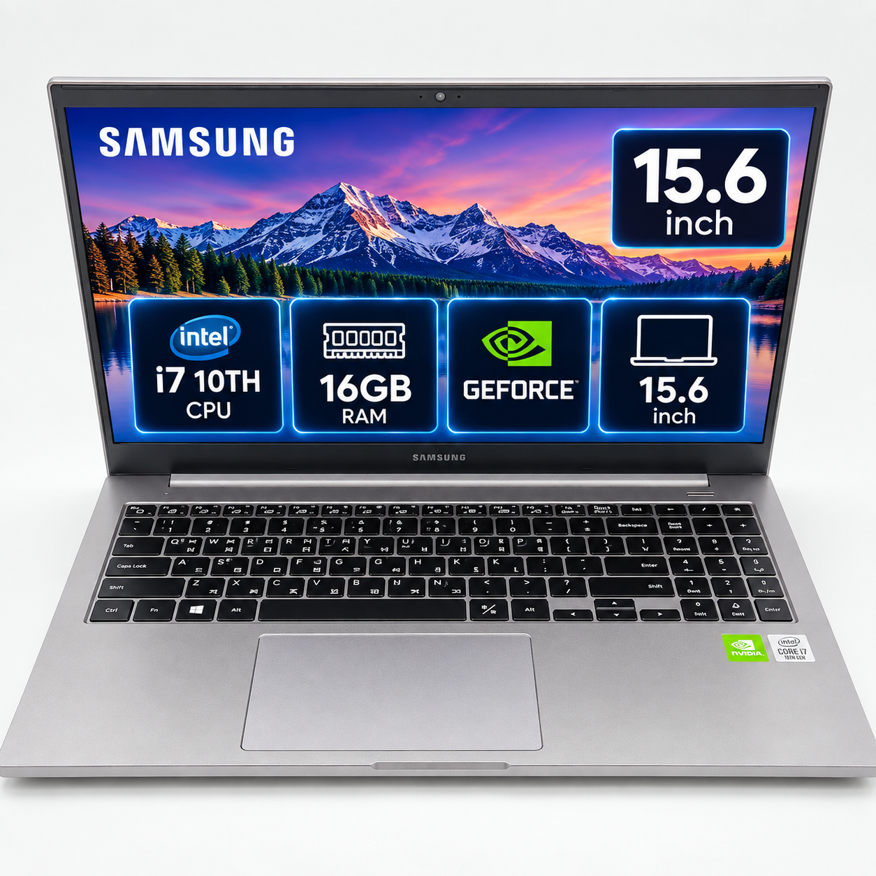 [8월11일하루파격특가]리퍼비시 삼성 i7 10TH RAM 16GB GeForce 15.6인치 고성능 리퍼 노트북