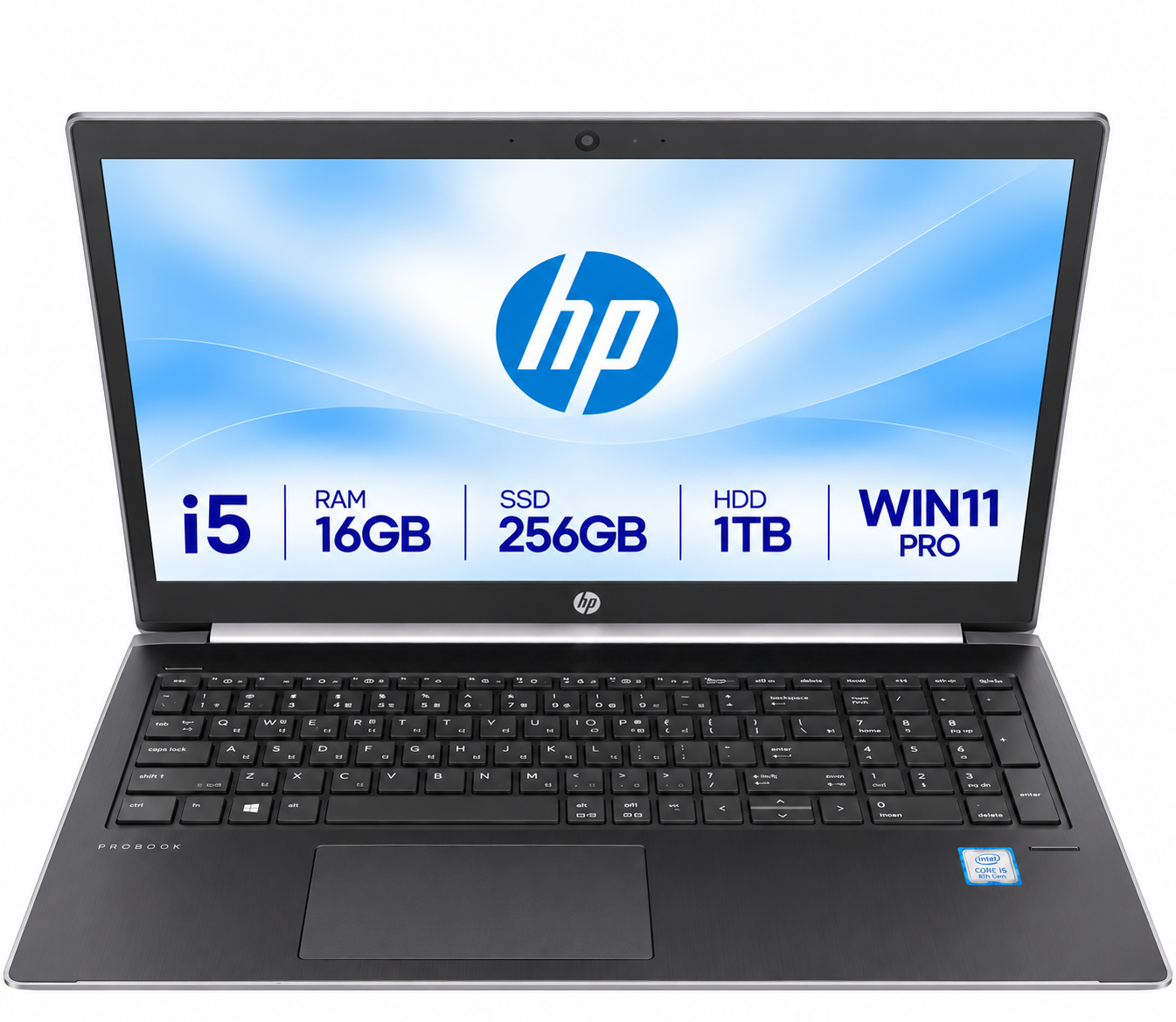 [8월11일하루파격특가]리퍼비시 hp PRO i5 8TH RAM 16GB 1.2TB 15.6인치 리퍼 노트북