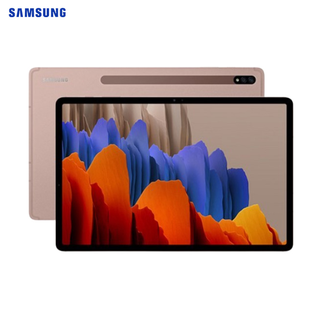 [블루투스 키보드/무료증정]삼성 갤럭시 탭 S7+ 256GB 셀룰러 12.4인치 미스틱 브론즈