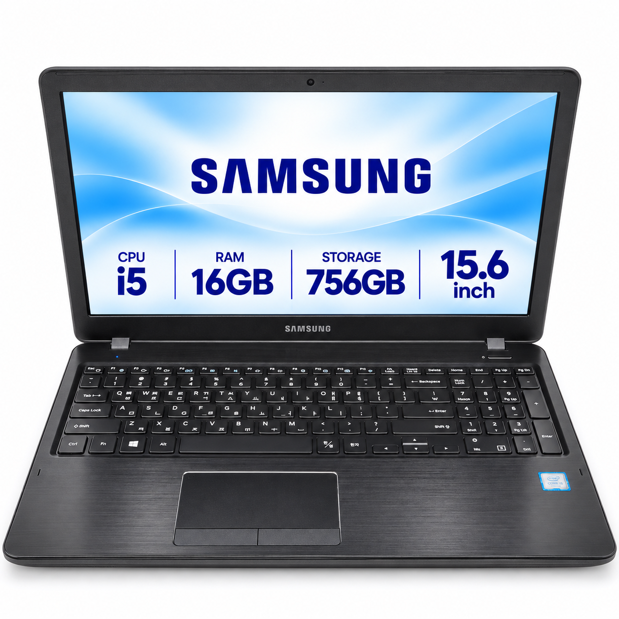[8월11일하루파격특가]리퍼비시 삼성 블랙 i5 CPU RAM 16GB 756GB 15.6인치 리퍼 노트북