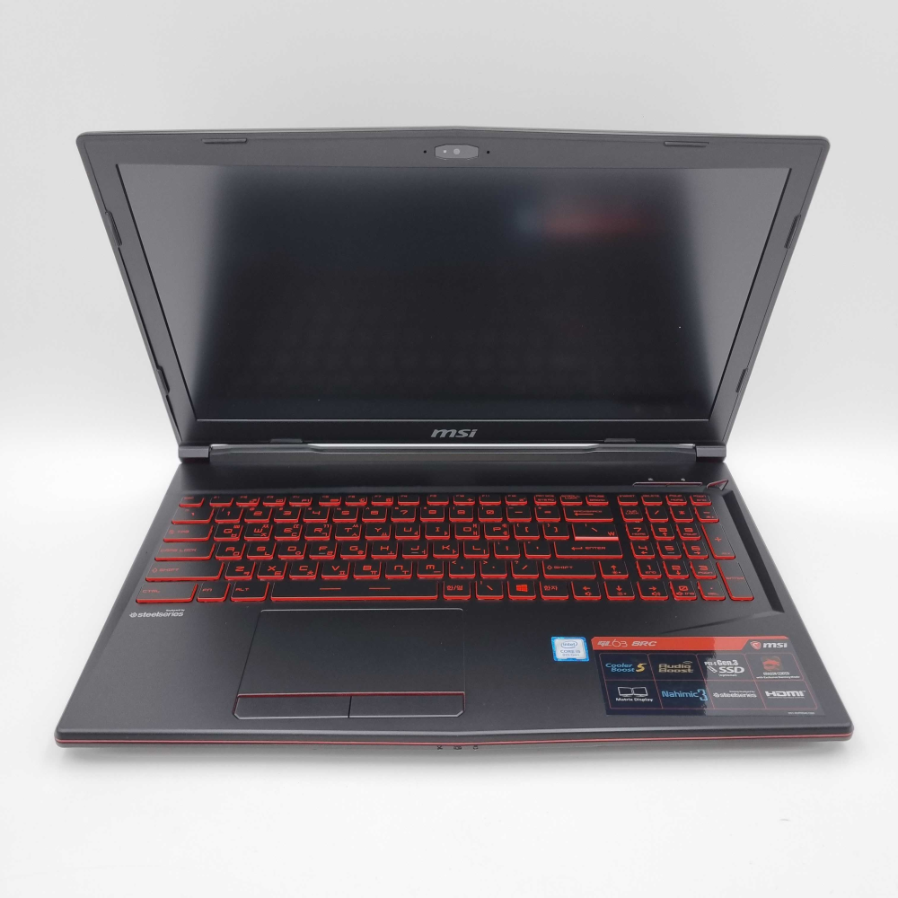 리퍼비시 MSI i5 8TH RAM 16GB GTX 1050 1.2TB 15.6인치 게이밍 리퍼 노트북
