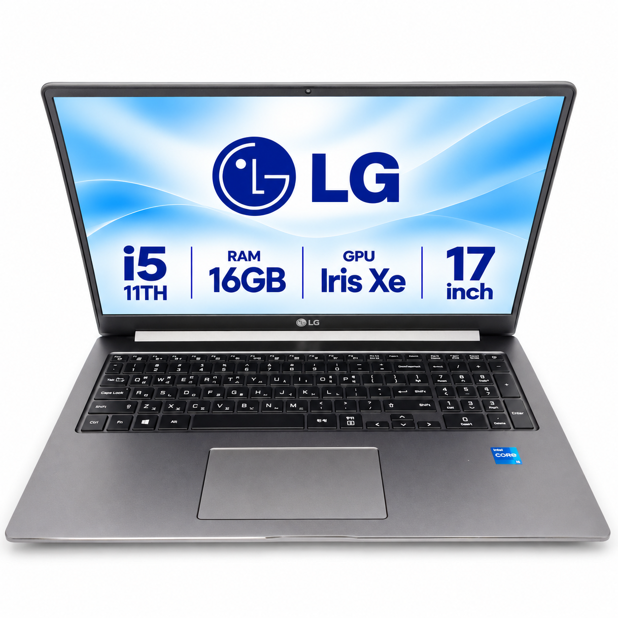 리퍼비시 LG 울트라 i5 11TH RAM 16GB Iris Xe 17인치 리퍼 노트북